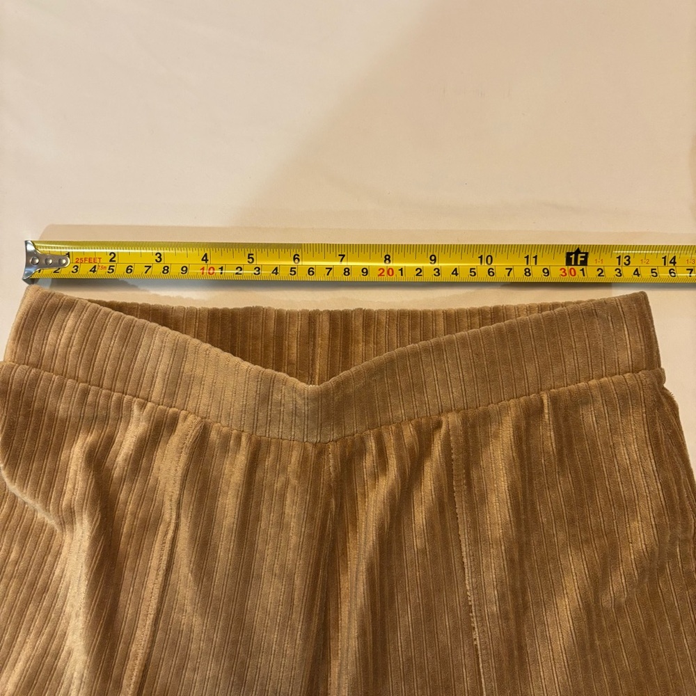 Derek Heart Camel Ribbed Pants - Picture 7 of 8